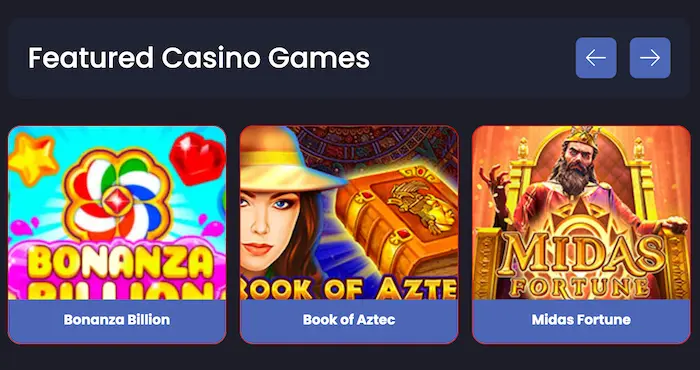 Mr Jones Casino Home games